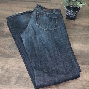LEVIS CAPITAL E RULER JEANS